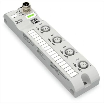 WAGO Sensor/aktorbox passiv M12-fordeler - Sensor/aktorbox - 8-Kanal Digital I/O - IP67 - DC 24 V WAGO Sensor/aktorbox passiv M12-fordeler - Sensor/aktorbox - 8-Kanal Digital I/O - IP67 - DC 24 V