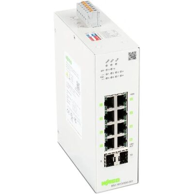 WAGO 852-1813/000-001 Ethernet Switch - 8 Ports 10/100/1000 Mbps WAGO 852-1813/000-001 Ethernet Switch - 8 Ports 10/100/1000 Mbps