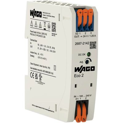 Wago 2687-2142 Schutzschalter - 24V/DC, 30W Wago 2687-2142 Schutzschalter - 24V/DC, 30W