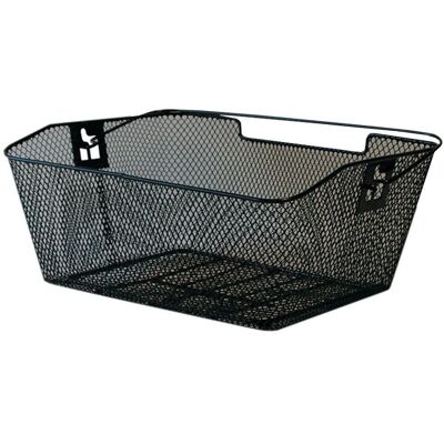 Panier vélo Mijnen Pieper - Maille PVC, Crochets, Compact 39x30x17 cm - Publicité Panier vélo Mijnen Pieper - Maille PVC, Crochets, Compact 39x30x17 cm - Publicité