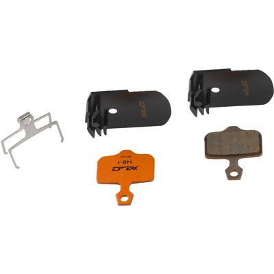 Pastilhas de freio XLC BP-H21 - Orgânicas, Aletas de refrigeração, Duráveis Pastilhas de freio XLC BP-H21 - Orgânicas, Aletas de refrigeração, Duráveis