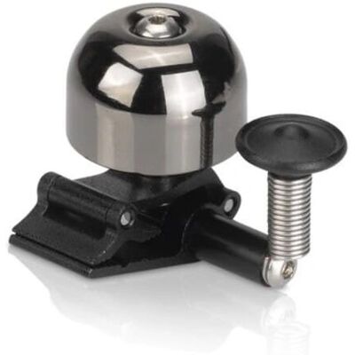 XLC Minitimbre DD-M11 - Bicycle Bell - Antracit - 22mm XLC Minitimbre DD-M11 - Bicycle Bell - Antracit - 22mm