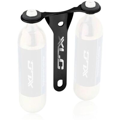 XLC Fahrradkomponenten Support - Für 2 CO2-Patronen - Aluminium XLC Fahrradkomponenten Support - Für 2 CO2-Patronen - Aluminium