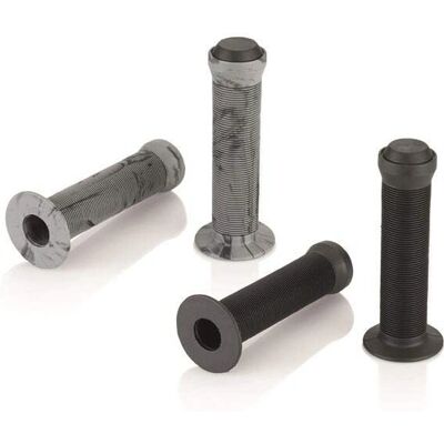 Puños de manillar BMX XLC - Negro/Gris - Puños para manillar BMX Puños de manillar BMX XLC - Negro/Gris - Puños para manillar BMX