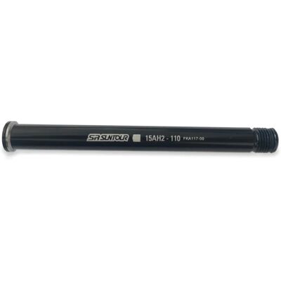 SR Suntour Achse für XMC Serie - 15x110mm Schwarz SR Suntour Achse für XMC Serie - 15x110mm Schwarz