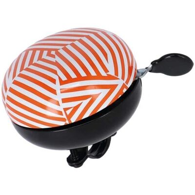 Cloche XLC Dd-M09 - Design moderne, 22.2 mm, Blanc/Orange/Noir Cloche XLC Dd-M09 - Design moderne, 22.2 mm, Blanc/Orange/Noir
