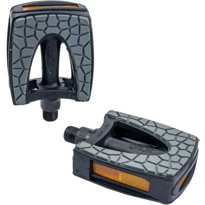XLC Bike Components Pedals for Kids/Juniors 9/16" Black/Gray with Reflectors XLC Bike Components Pedals for Kids/Juniors 9/16" Black/Gray with Reflectors
