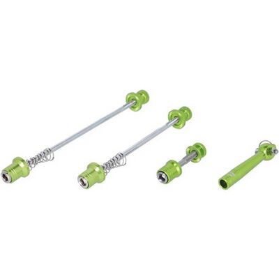 Set di lucchetti per bici Xlc QR-L08 - Verde - Anti-furto - Sgancio rapido Set di lucchetti per bici Xlc QR-L08 - Verde - Anti-furto - Sgancio rapido