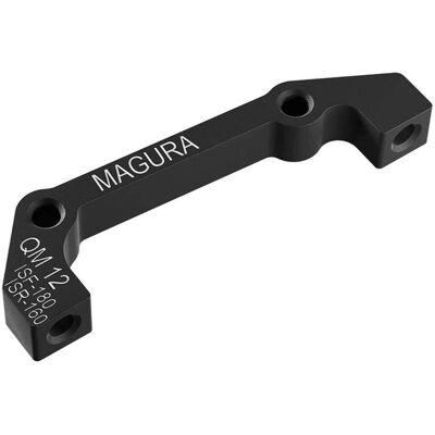 Adaptateur de montage de frein Magura - Noir - 180mm IS 6" + 160mm IS arrière - Pièces de rechange - Publicité Adaptateur de montage de frein Magura - Noir - 180mm IS 6" + 160mm IS arrière - Pièces de rechange - Publicité