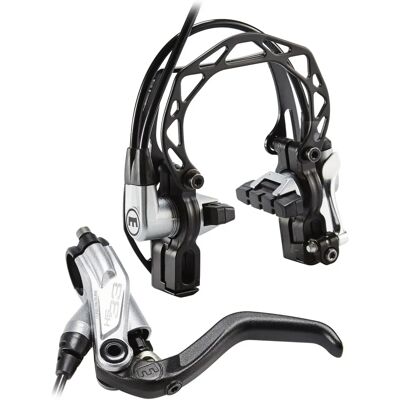 Magura HS33R Stad MTB Bromsar - Silver - 2 Fingrar - Hydrauliskt System - Kompatibel med Shimano/SRAM Magura HS33R Stad MTB Bromsar - Silver - 2 Fingrar - Hydrauliskt System - Kompatibel med Shimano/SRAM