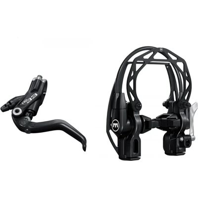 Magura HS33R Stadt-MTB Bremsen - Schwarz - 2-Finger Bremshebel Magura HS33R Stadt-MTB Bremsen - Schwarz - 2-Finger Bremshebel