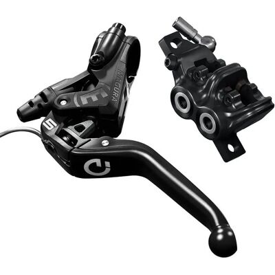 Frein à disque Magura MT5e - Noir / Avant ou Arrière / Sans Rotor / Tuyau 2200mm, HIGO-Opener Frein à disque Magura MT5e - Noir / Avant ou Arrière / Sans Rotor / Tuyau 2200mm, HIGO-Opener