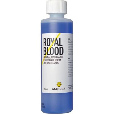 Aceite de frenos Magura Royal Blood Azul - 250ml - Líquido de freno para discos Aceite de frenos Magura Royal Blood Azul - 250ml - Líquido de freno para discos