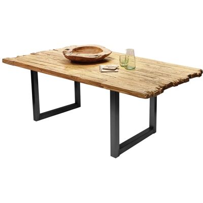 SIT 240x100 cm Recycelter Teak Esstisch - Esstisch SIT 240x100 cm Recycelter Teak Esstisch - Esstisch