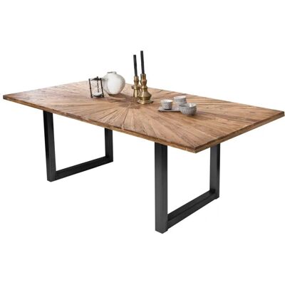 SIT Esstisch aus recyceltem Teak - Rechteckig SIT Esstisch aus recyceltem Teak - Rechteckig