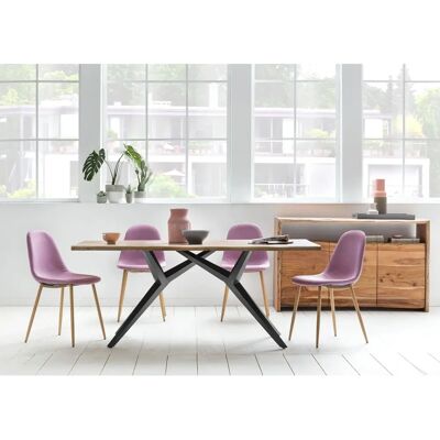 SIT Tische 180x100cm Schwarz Natur - Esstisch SIT Tische 180x100cm Schwarz Natur - Esstisch