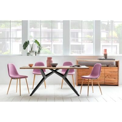 SIT rechteckiger Eichentisch im Industriestil - Antikoptik SIT rechteckiger Eichentisch im Industriestil - Antikoptik