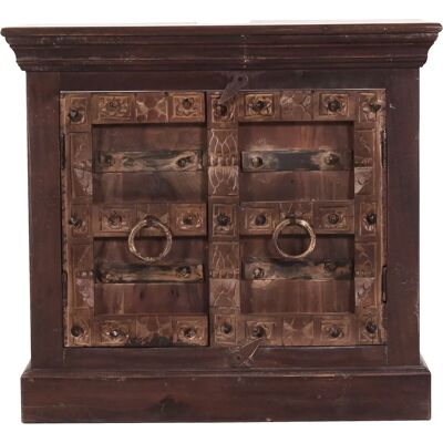 SIT Almirah Unterschrank - Massivholz, Dunkelbraun - 66x60x41cm SIT Almirah Unterschrank - Massivholz, Dunkelbraun - 66x60x41cm