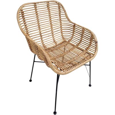 Chaises de Salle en Rotin Vintage SIT - 2 pièces - Publicité Chaises de Salle en Rotin Vintage SIT - 2 pièces - Publicité