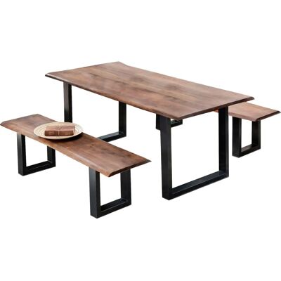 SIT Tops&Tables Rechteckiger Esstisch - 120x77 cm, Nussbaumfarben SIT Tops&Tables Rechteckiger Esstisch - 120x77 cm, Nussbaumfarben