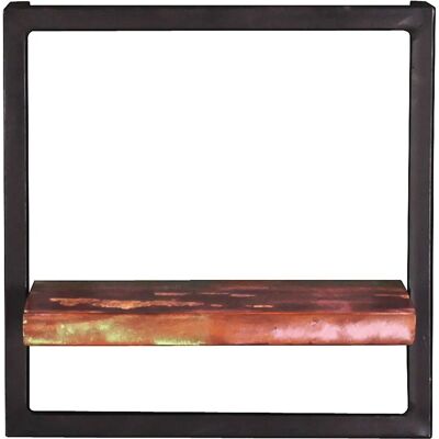 SIT Riverboat Mehrfarbig Wandregal - 35x35x25cm - Metall & Holz SIT Riverboat Mehrfarbig Wandregal - 35x35x25cm - Metall & Holz