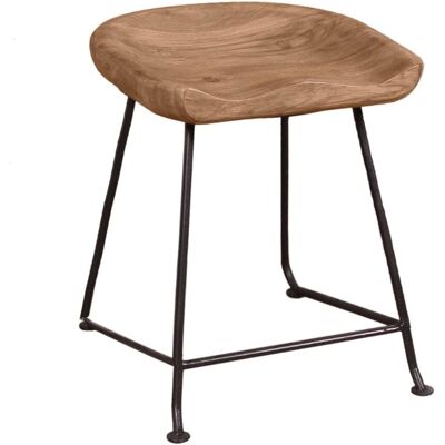 SIT Live Edge Beiger Hocker - Industri Stil SIT Live Edge Beiger Hocker - Industri Stil