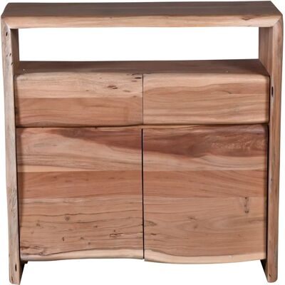 SIT Albero Sideboard - 90x40x90cm - Natur Akazie - Holzrand SIT Albero Sideboard - 90x40x90cm - Natur Akazie - Holzrand