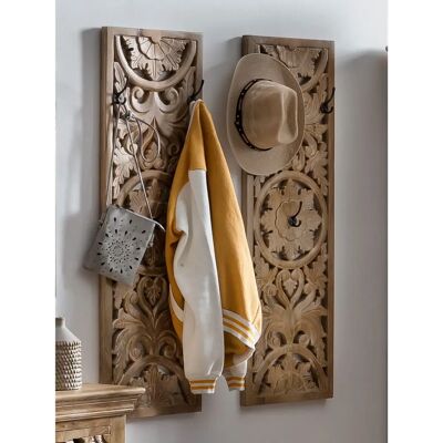 SIT Lakadee Buchenholz Garderobenpaneel mit 3 Haken SIT Lakadee Buchenholz Garderobenpaneel mit 3 Haken