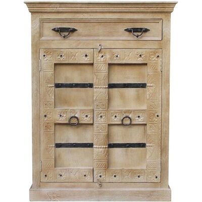SIT Daipur Hochschrank - Antikgrau - 90x45x120cm SIT Daipur Hochschrank - Antikgrau - 90x45x120cm