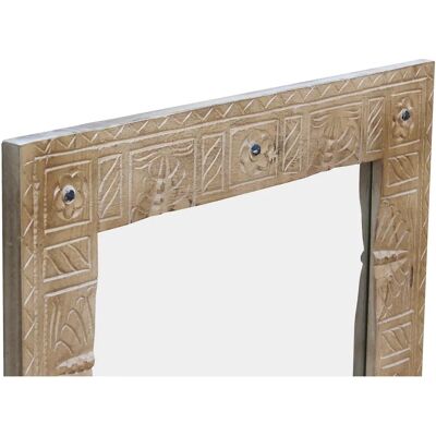 SIT Möbel Daipur Wandspiegel - Beige Natur - 68x79x8cm - Massiv Mango SIT Möbel Daipur Wandspiegel - Beige Natur - 68x79x8cm - Massiv Mango