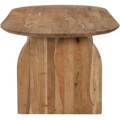 SIT Table à manger en acacia beige - Tables - Publicité SIT Table à manger en acacia beige - Tables - Publicité