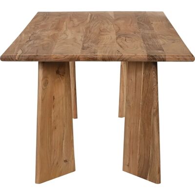 SIT ACACIA WAVE - Wenge-Rahmen - 200x100cm - Esstisch SIT ACACIA WAVE - Wenge-Rahmen - 200x100cm - Esstisch