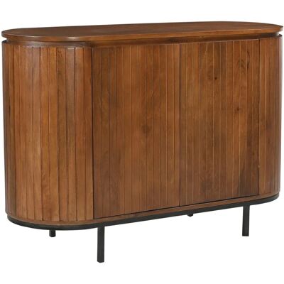 SIT - MANGO NATURAL - Mango Holz - Lamellenfront - Sideboard SIT - MANGO NATURAL - Mango Holz - Lamellenfront - Sideboard