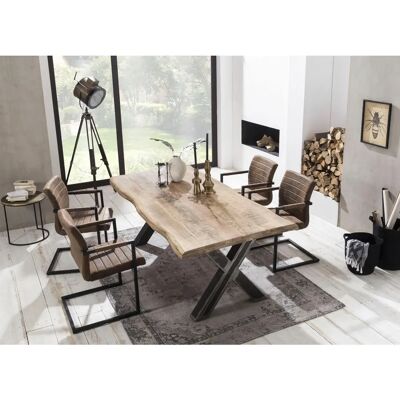 SIT Tops&Tables Rechteckiger Esstisch - Mangoholz Vintage SIT Tops&Tables Rechteckiger Esstisch - Mangoholz Vintage