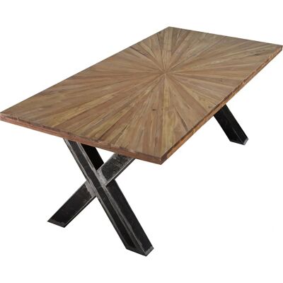 SIT Romanteaka Beiger Recycelter Teak Esstisch - Holz Esstisch SIT Romanteaka Beiger Recycelter Teak Esstisch - Holz Esstisch
