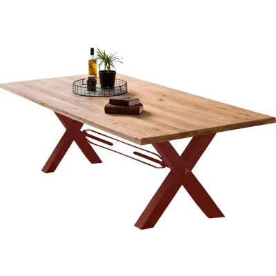 SIT Esstisch 220x100cm Natur / Antikbraun - Tisch SIT Esstisch 220x100cm Natur / Antikbraun - Tisch