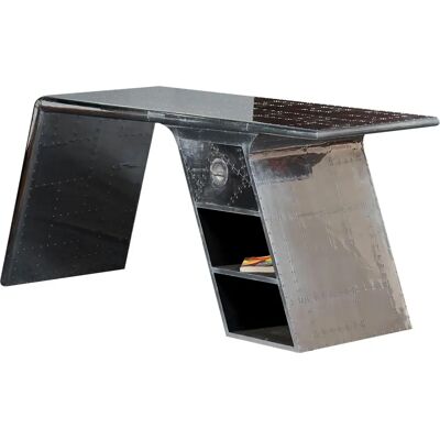 SIT Airman Schreibtisch - 175x60x75 cm Modernes Flugzeugdesign SIT Airman Schreibtisch - 175x60x75 cm Modernes Flugzeugdesign