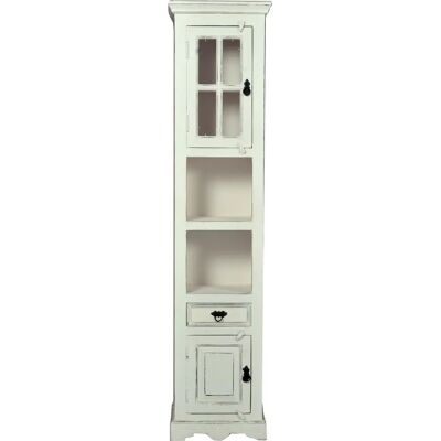SIT Toledo Kleiderschrank - Mango MDF Antikweiß - 44x35x188cm SIT Toledo Kleiderschrank - Mango MDF Antikweiß - 44x35x188cm