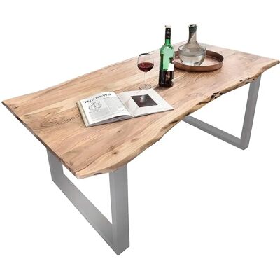 SIT Tops&Tables Rechteckiger Esstisch - 140x80 cm, Beige, Akazie SIT Tops&Tables Rechteckiger Esstisch - 140x80 cm, Beige, Akazie