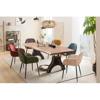 SIT Modell: TOPS & TABLES-14 - Akazie Massivholz Esstisch mit Baumkante SIT Modell: TOPS & TABLES-14 - Akazie Massivholz Esstisch mit Baumkante