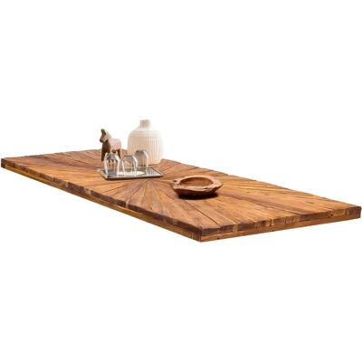 SIT Möbel Eleni - Massivholztisch mit Sonnenmuster SIT Möbel Eleni - Massivholztisch mit Sonnenmuster