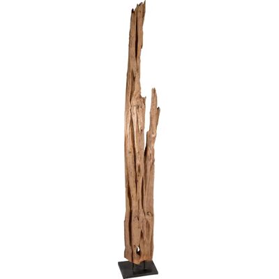 SIT Recyceltes Teakholz Skulptur - 30x30x200cm - Innendekoration SIT Recyceltes Teakholz Skulptur - 30x30x200cm - Innendekoration