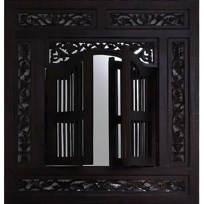 SIT Samba Wandspiegel - Vintage, Massivholz, 80x90cm SIT Samba Wandspiegel - Vintage, Massivholz, 80x90cm