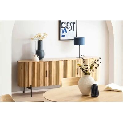 SIT - Sideboard - Lamellen Retro - 4 Türen - 190 cm SIT - Sideboard - Lamellen Retro - 4 Türen - 190 cm