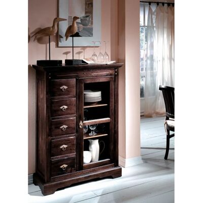 SIT Samba Brotschrank Antikfinish Eiche - 86x39x122,5 cm - Schrank SIT Samba Brotschrank Antikfinish Eiche - 86x39x122,5 cm - Schrank