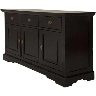 SIT Samba Dunkelbraun Massivholz Sideboard - Kolonialstil SIT Samba Dunkelbraun Massivholz Sideboard - Kolonialstil