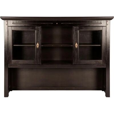 SIT Samba Schrank - 2 Glastüren, Braun - 148x110x34 cm SIT Samba Schrank - 2 Glastüren, Braun - 148x110x34 cm