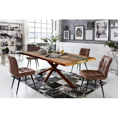 SIT Tops&Tables Esstisch - Rechteckig, 200x100 cm, Bunt/Braun SIT Tops&Tables Esstisch - Rechteckig, 200x100 cm, Bunt/Braun