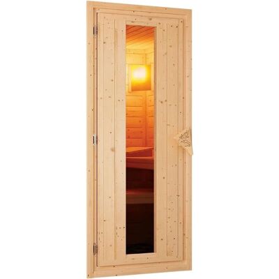 KARIBU Marit 4-Person Sauna - Innenbereich, Flachdach, Ohne Ofen KARIBU Marit 4-Person Sauna - Innenbereich, Flachdach, Ohne Ofen