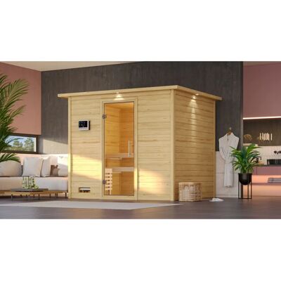 KARIBU Soraja Sauna 9kW Externe Steuerung - Sauna KARIBU Soraja Sauna 9kW Externe Steuerung - Sauna